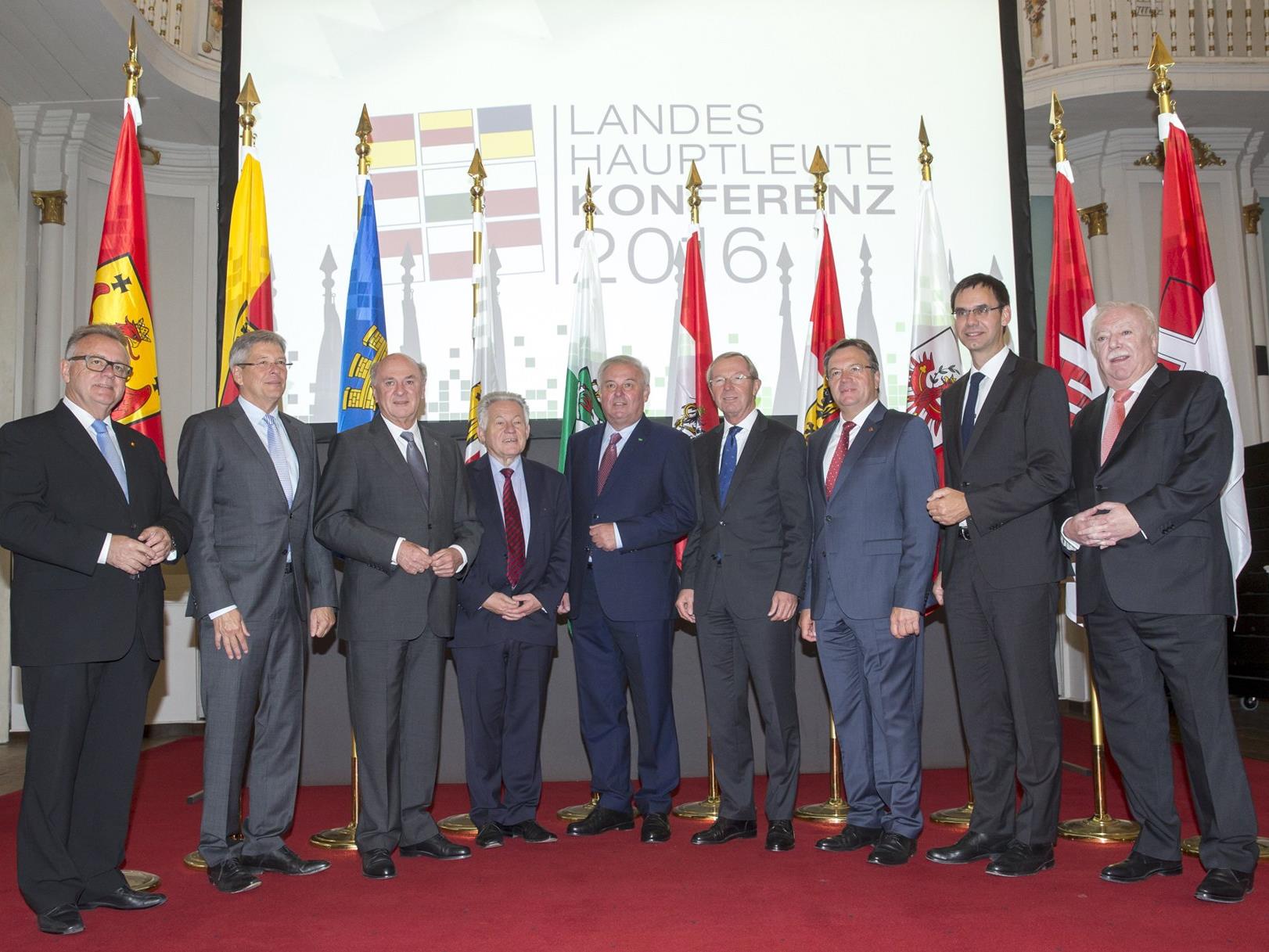 Die Konferenz der Landeshauptleute in Graz.