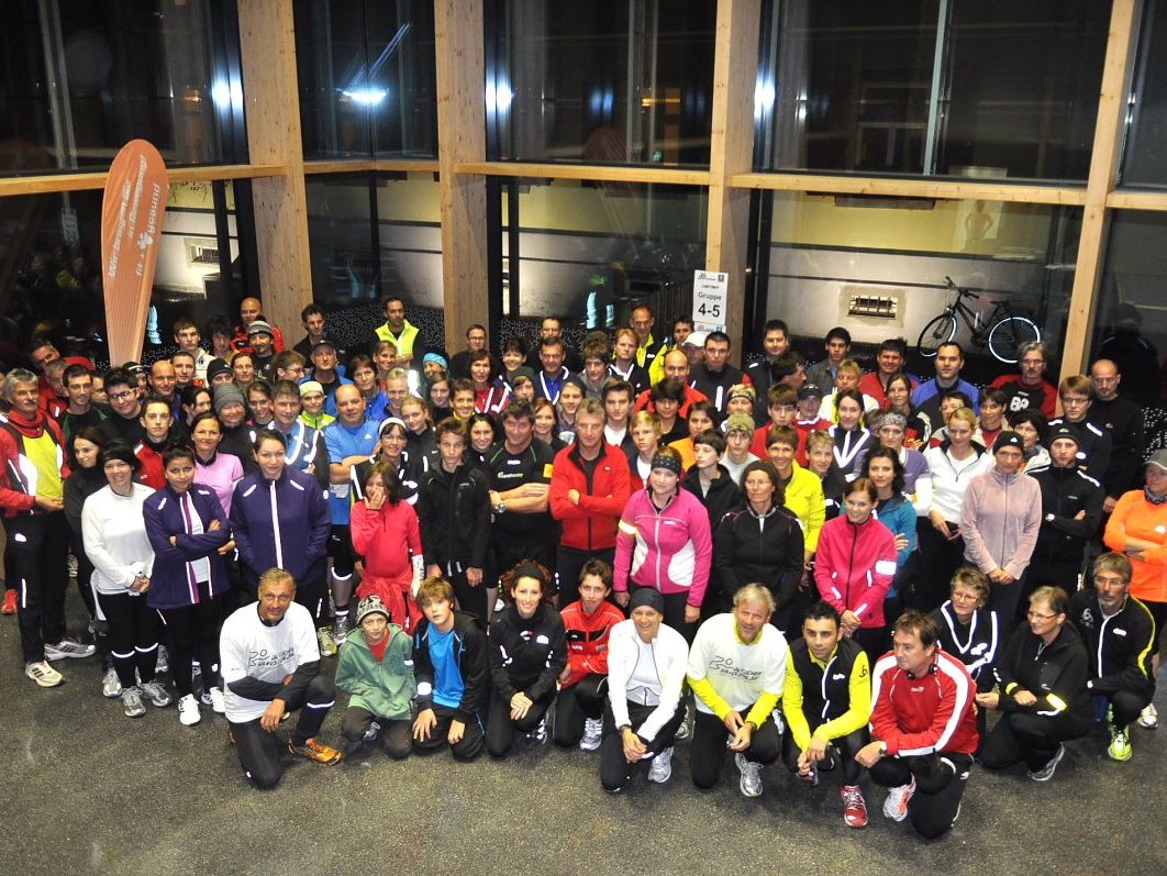 Bewegung und Geselligkeit stehen beim Lauftreff im Vordergrund Bewegung und Geselligkeit stehen beim Lauftreff im Vordergrund