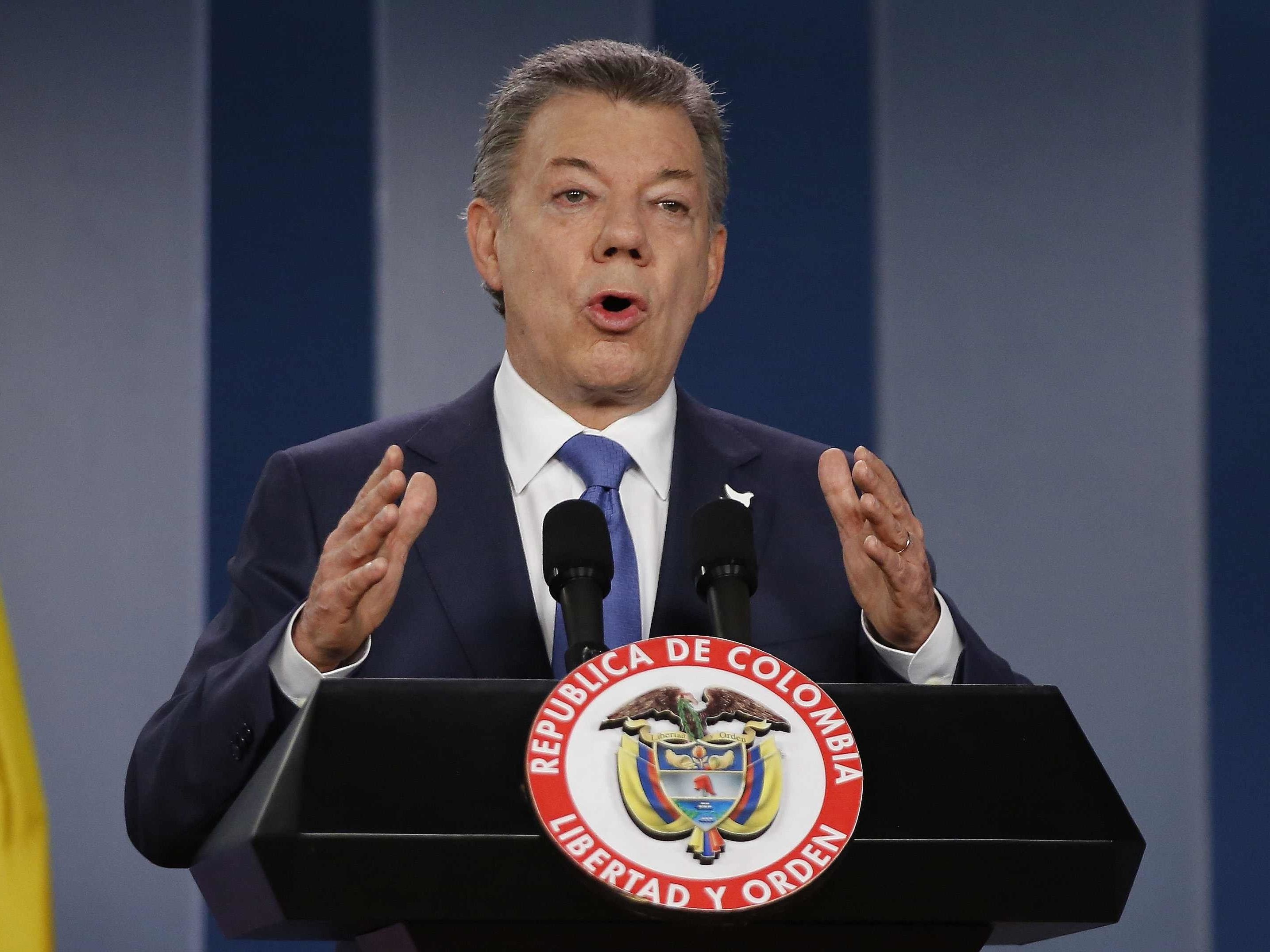 Kolumbiens Präsident Juan Manuel Santos Kolumbiens Präsident Juan Manuel Santos