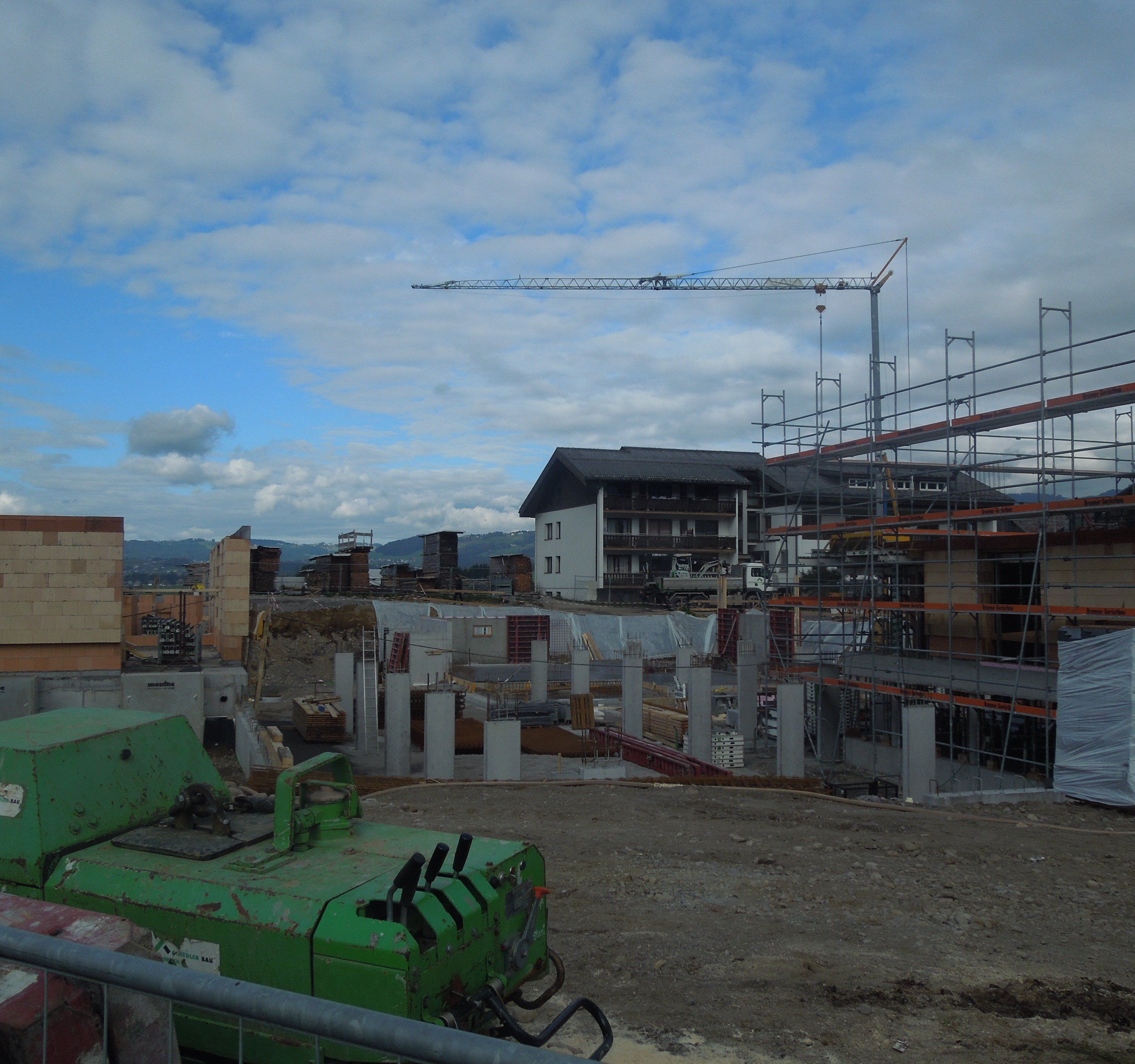 Das neue Sozialzentrum in Andelsbuch soll bis Ende des kommenden Jahres fertig werden. Das neue Sozialzentrum in Andelsbuch soll bis Ende des kommenden Jahres fertig werden.