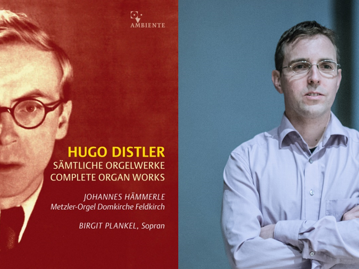 Domorganist Johannes Hämmerle lädt auf die Orgelempore zu einem interessanten Mix aus Information und Musik von Hugo Distler.