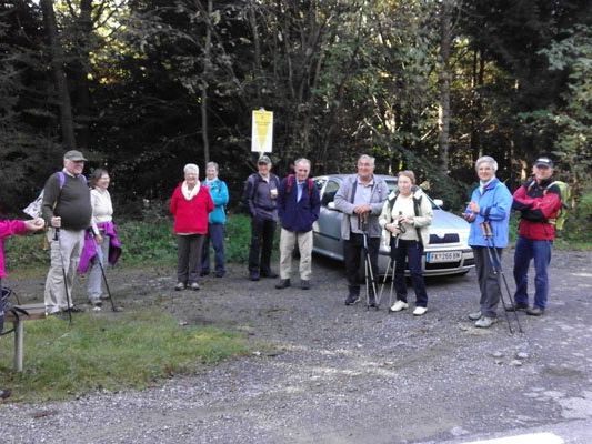 Rast am Gassnerplatz. Rast am Gassnerplatz.