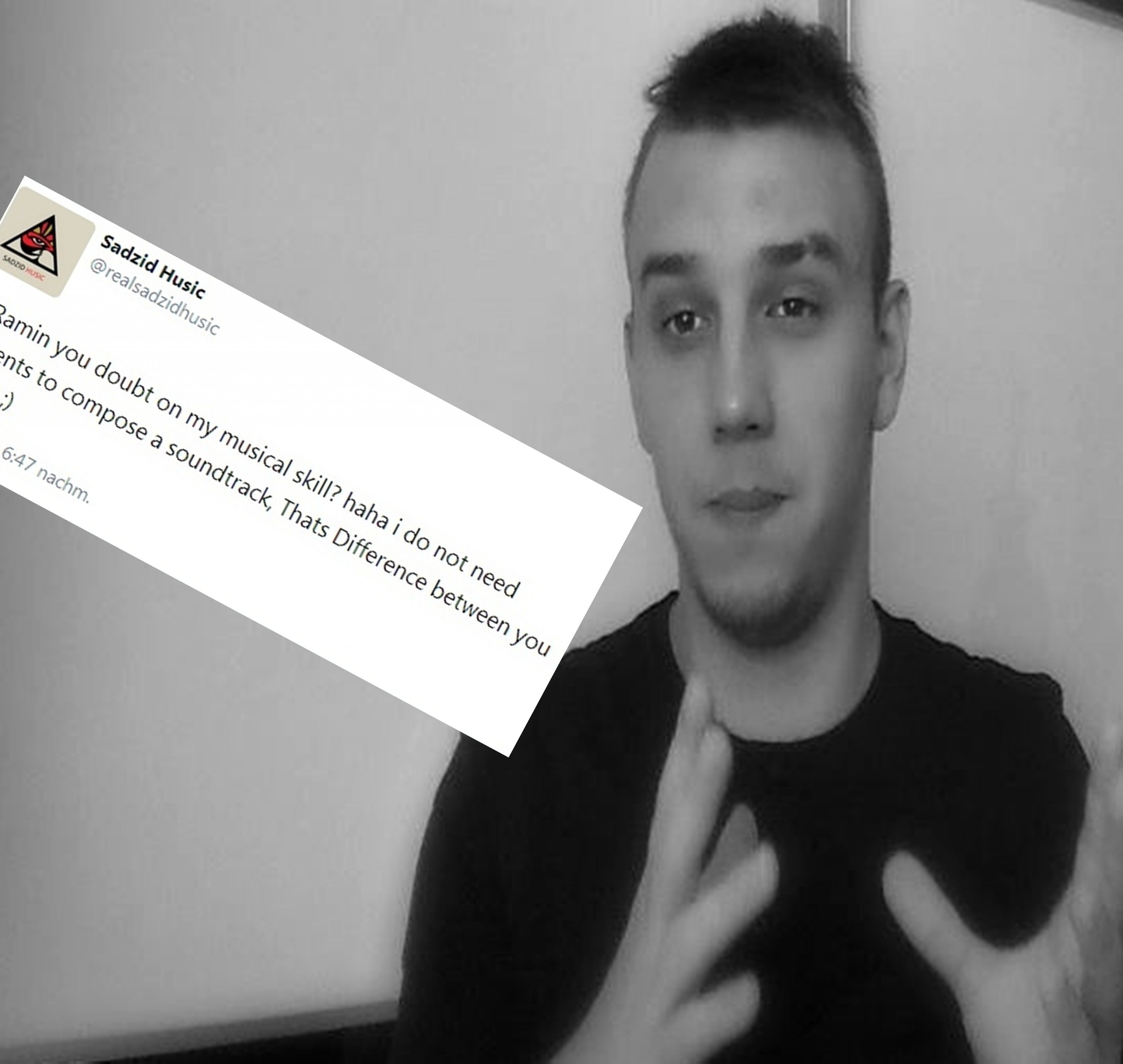 Sadzid Husic im Gespräch bei Hamburger Wochenblatt Sadzid Husic im Gespräch bei Hamburger Wochenblatt