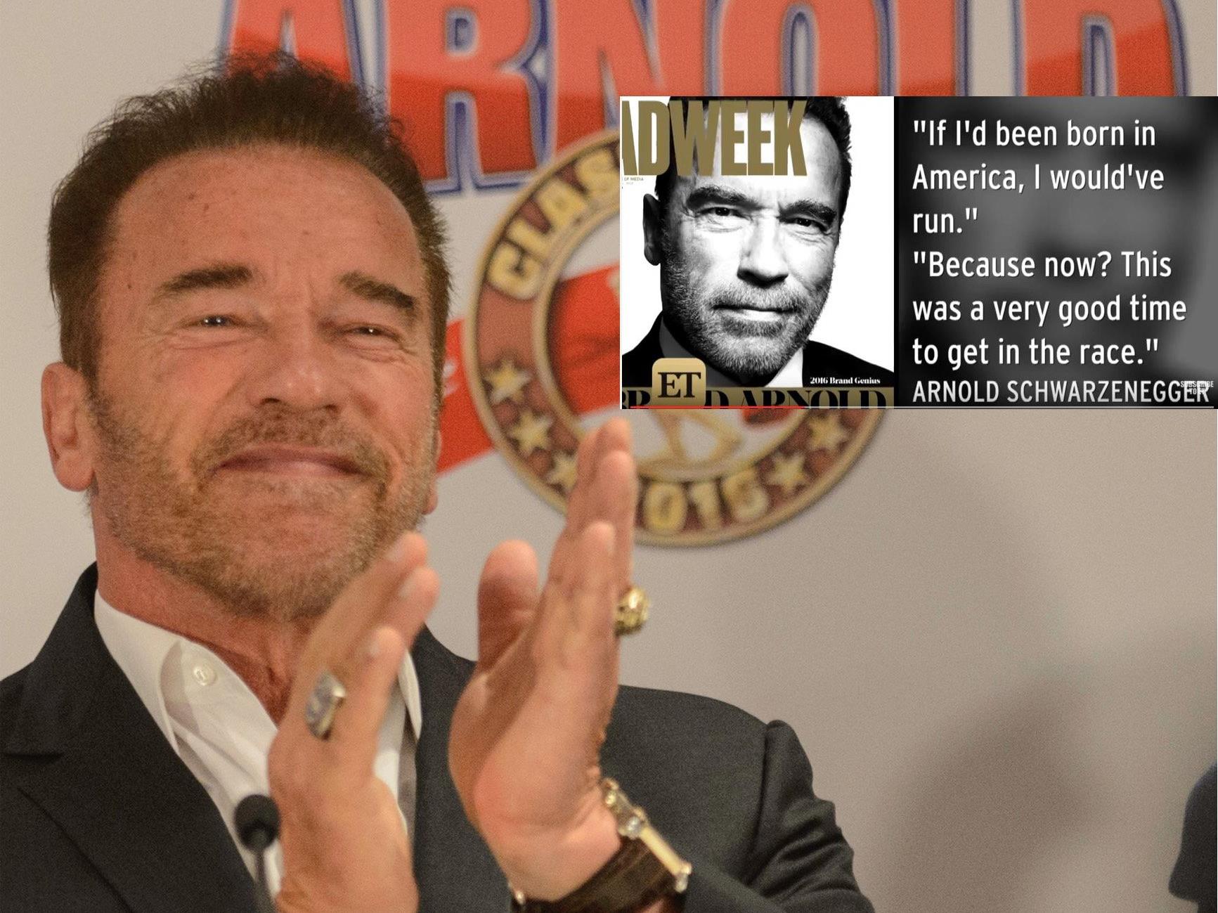 Arnold Schwarzenegger ist wieder mit Filmprojekten beschäftigt.