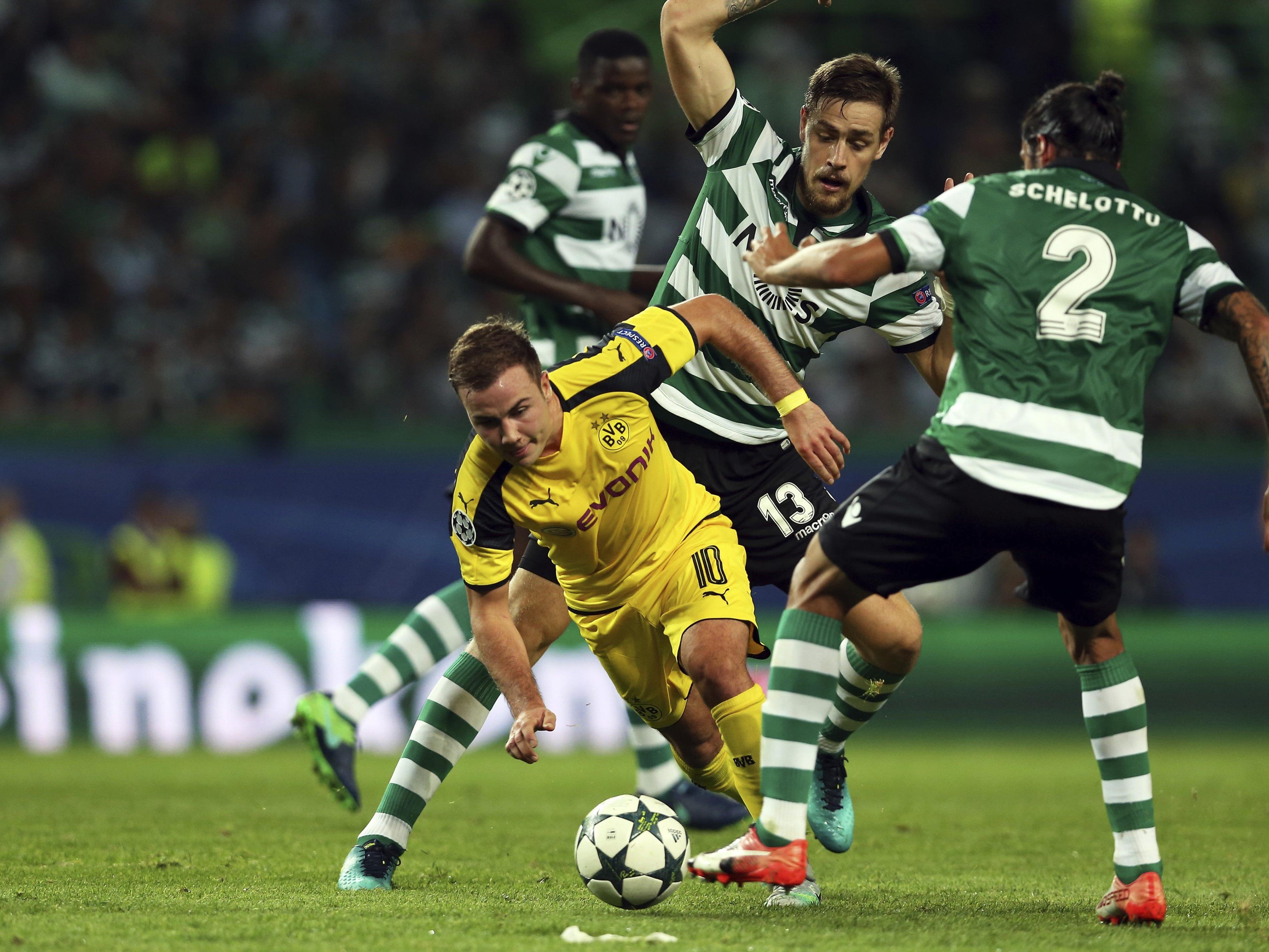 Der BVB empfängt Sporting Lissabon am Mittwochabend im Signal-Iduna-Park. Der BVB empfängt Sporting Lissabon am Mittwochabend im Signal-Iduna-Park.