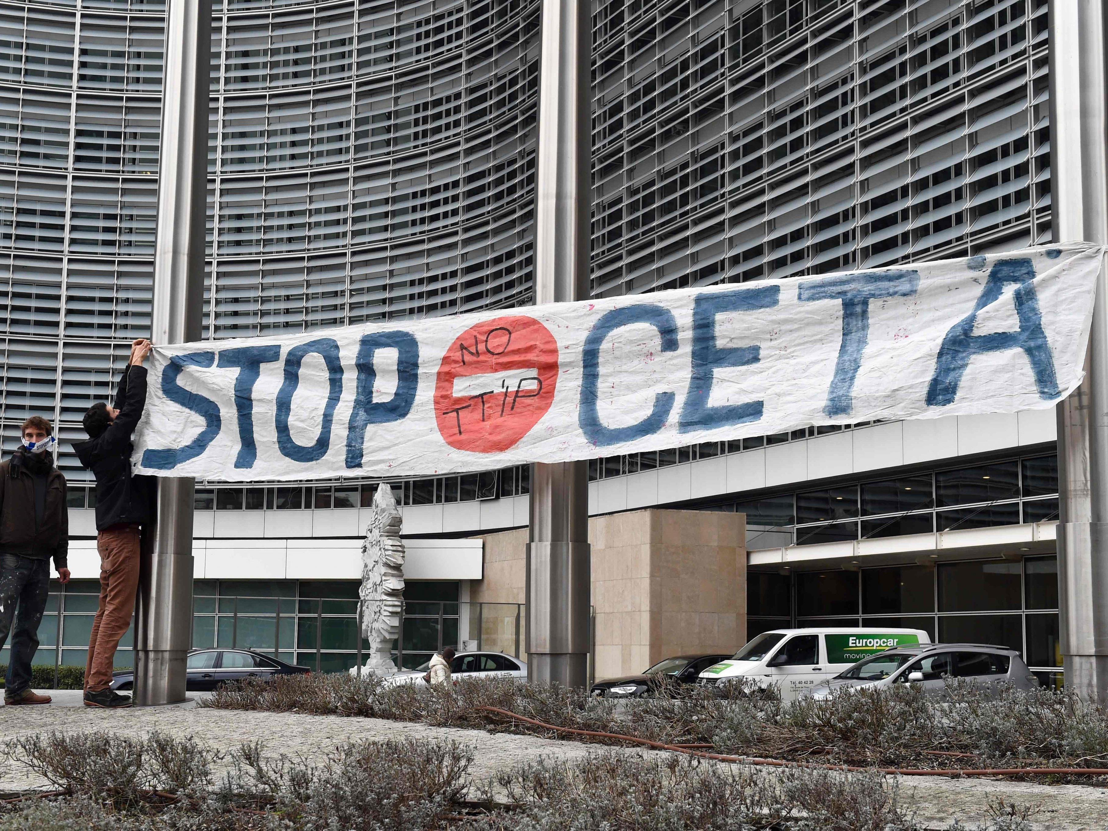 Proteste gegen Ceta gab es in ganz Europa