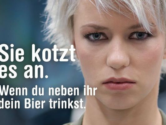 Eines der Sujets der neuen Öffi-Kampagne Eines der Sujets der neuen Öffi-Kampagne