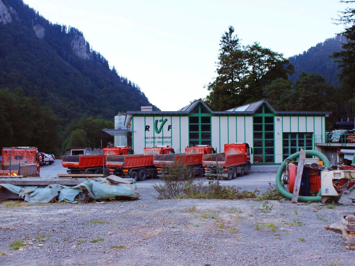 Der Hauptsitz der Firma Gebrüder Rüf Im Forst an der Bregenzerach in Au wird modernisiert und erweitert.