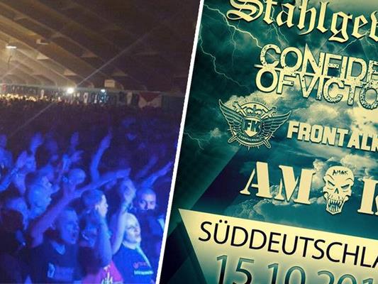 Schweizer Polizei nimmt Stellung zum Neonazi-Konzert mit 5.000 Zuschauern.
