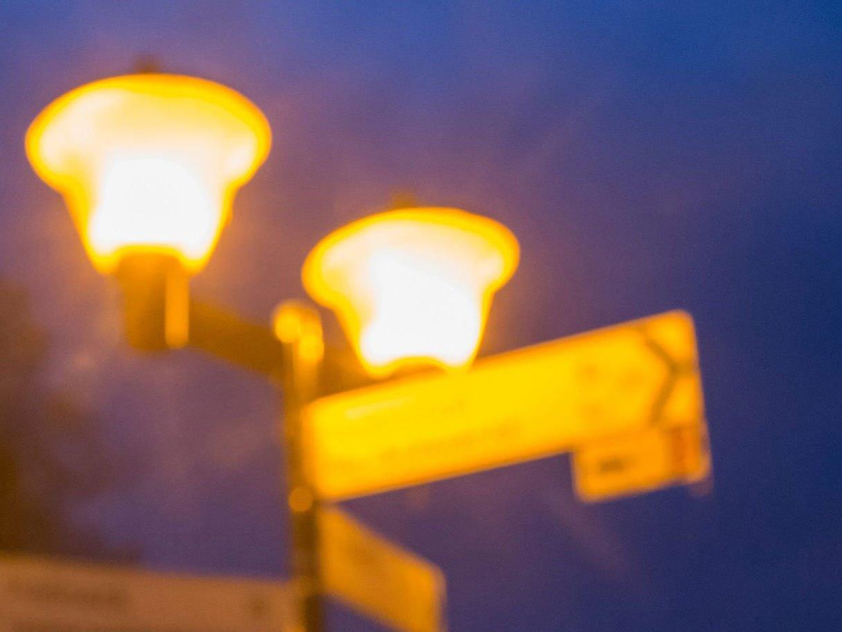 Die Wiener Straßenbeleuchtung wird schon eine Stunde früher abgedunkelt.