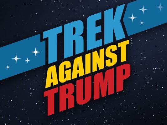 Die "Star-Trek"-Crew geht jetzt gegen Trump vor. Die "Star-Trek"-Crew geht jetzt gegen Trump vor.