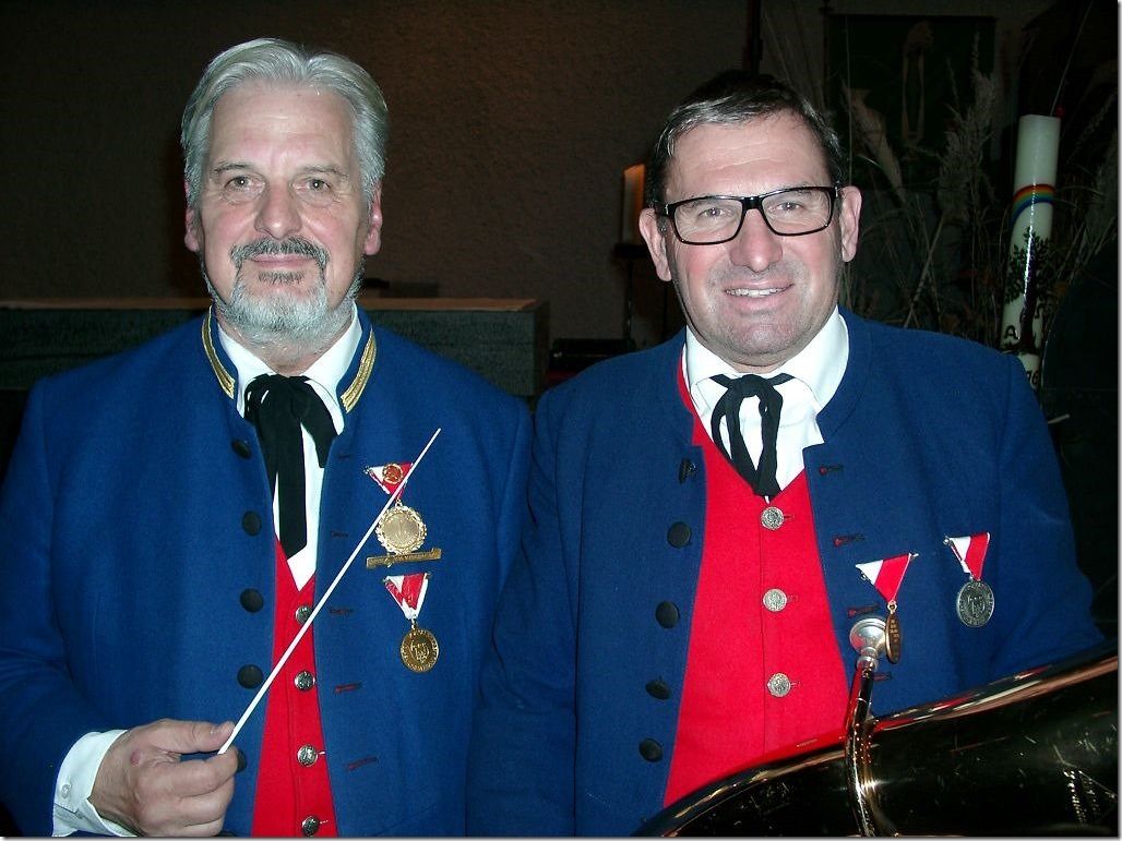 Guntram Sauerwein und Joachim Entner wurden ausgezeichnet Guntram Sauerwein und Joachim Entner wurden ausgezeichnet