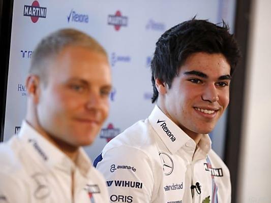 Das neue Williams-Fahrer-Duo Bottas und Stroll stellt sich vor