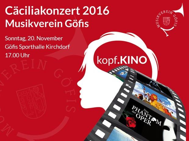 Cäciliakonzert - So, 20.11.2016 - 17:00 Uhr - Sporthalle Göfis Kirchdorf