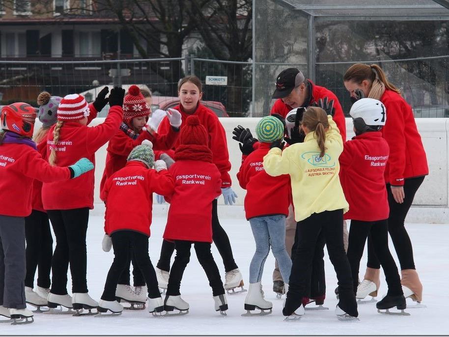 Der Eissportverein Rankweil setzt auf junge Eiskunstläufer
