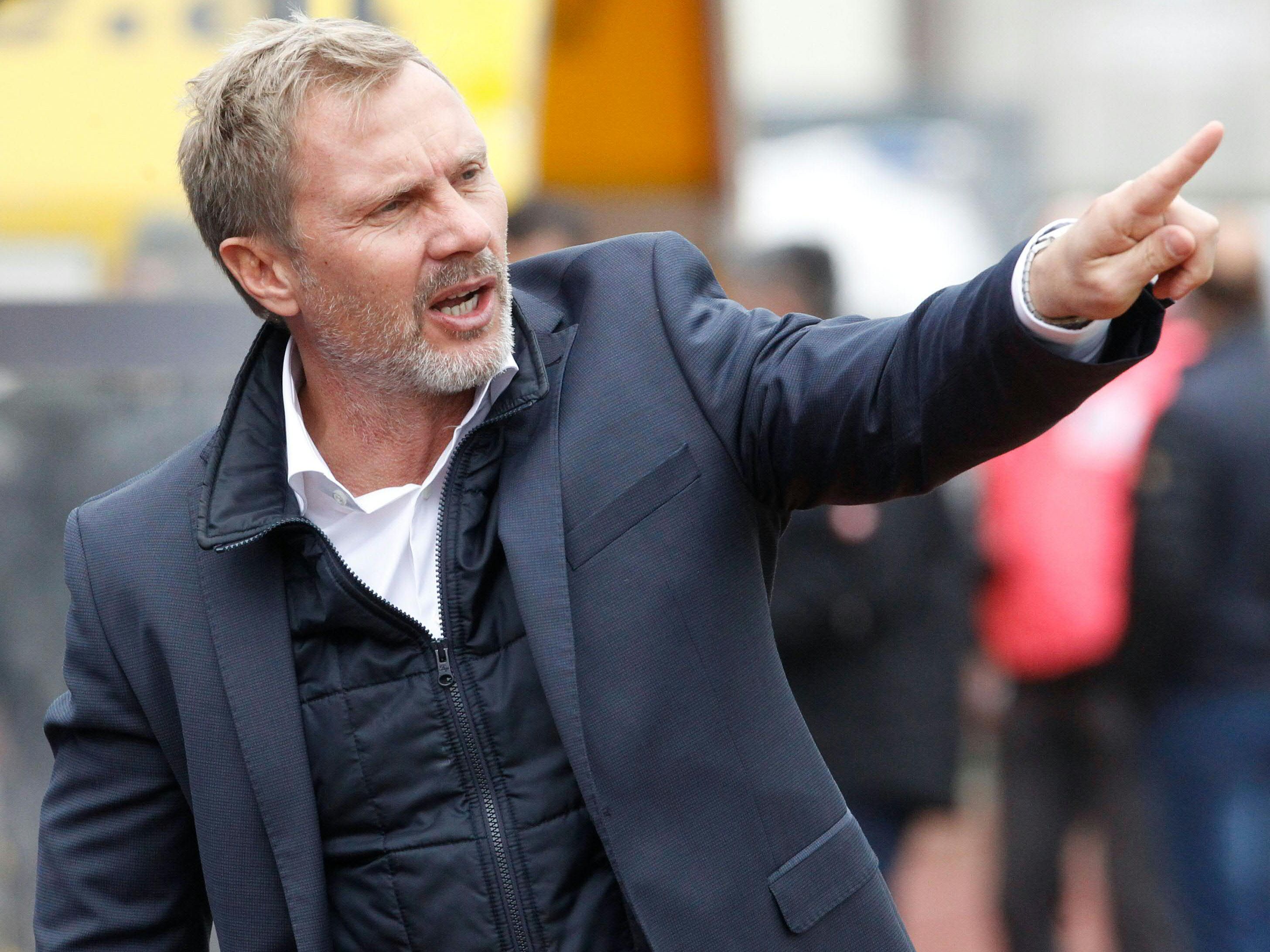 AUstria-Trainer Thorsten Fink. AUstria-Trainer Thorsten Fink.