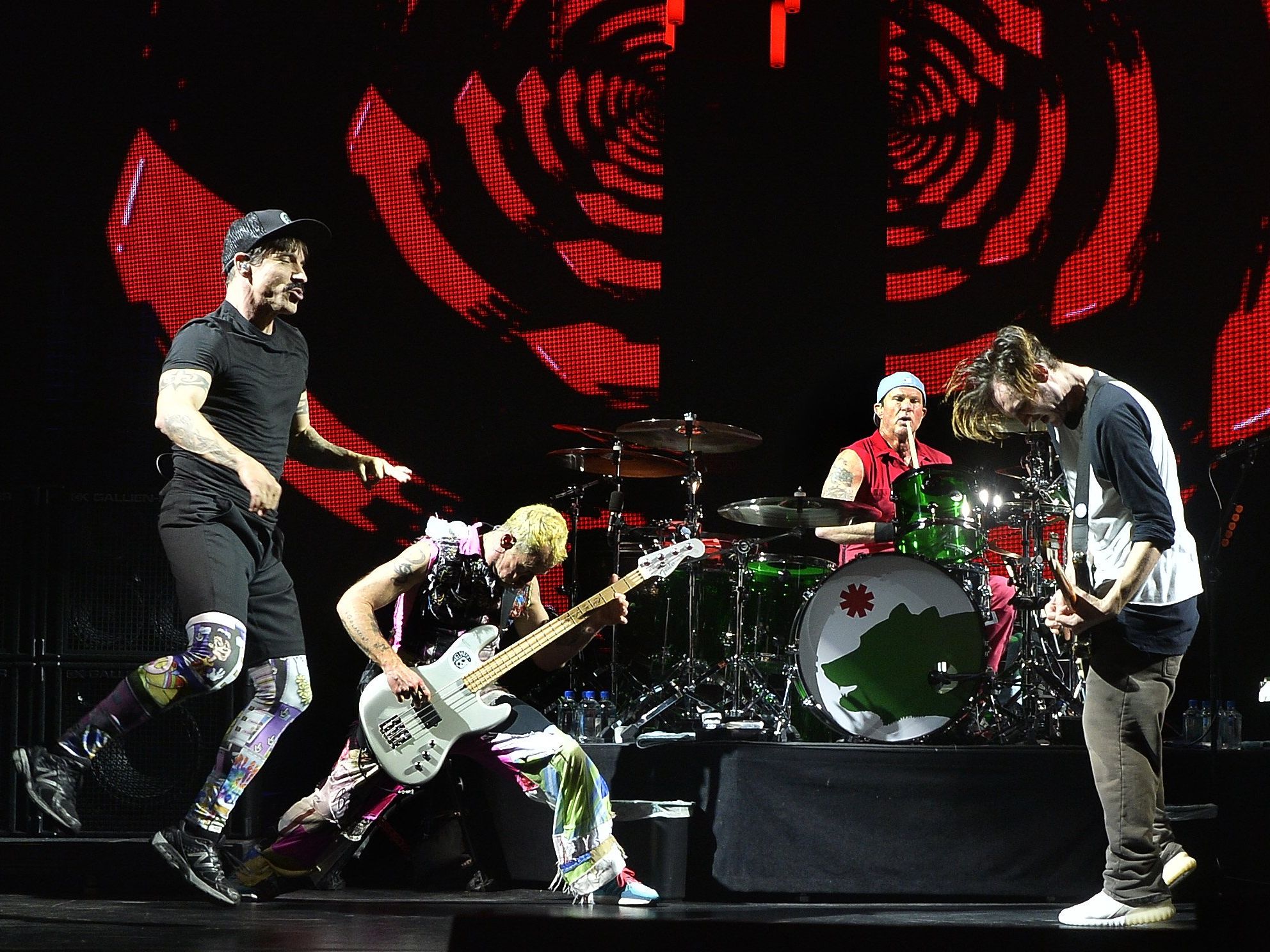 Die Red Hot Chili Peppers rockten die Wiener Stadthalle. Die Red Hot Chili Peppers rockten die Wiener Stadthalle.