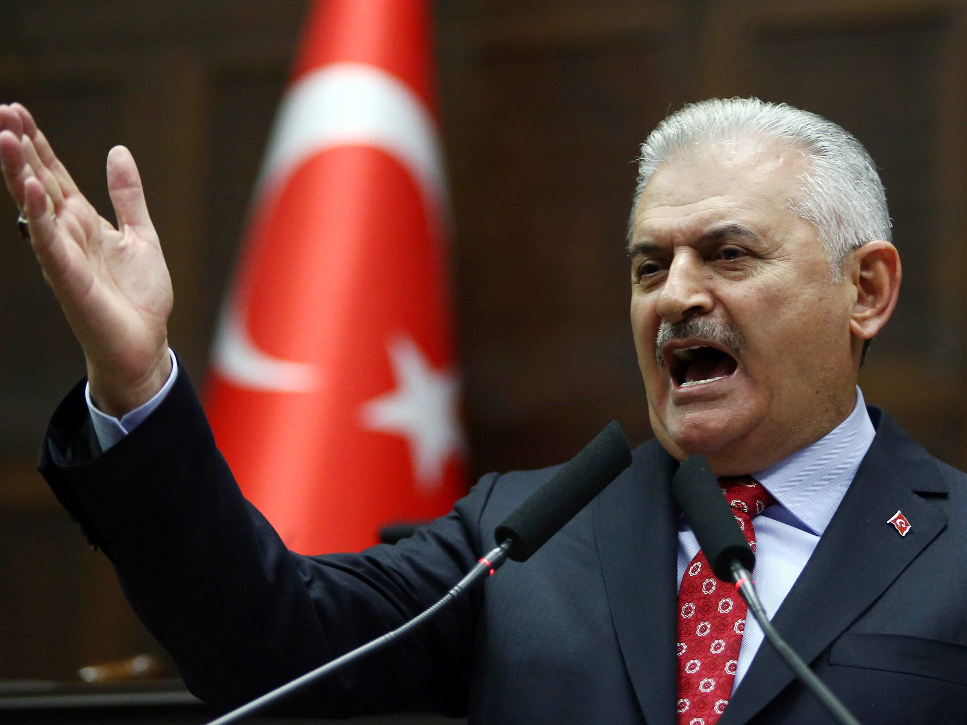 Deutliche Worte von Yildirim. Deutliche Worte von Yildirim.