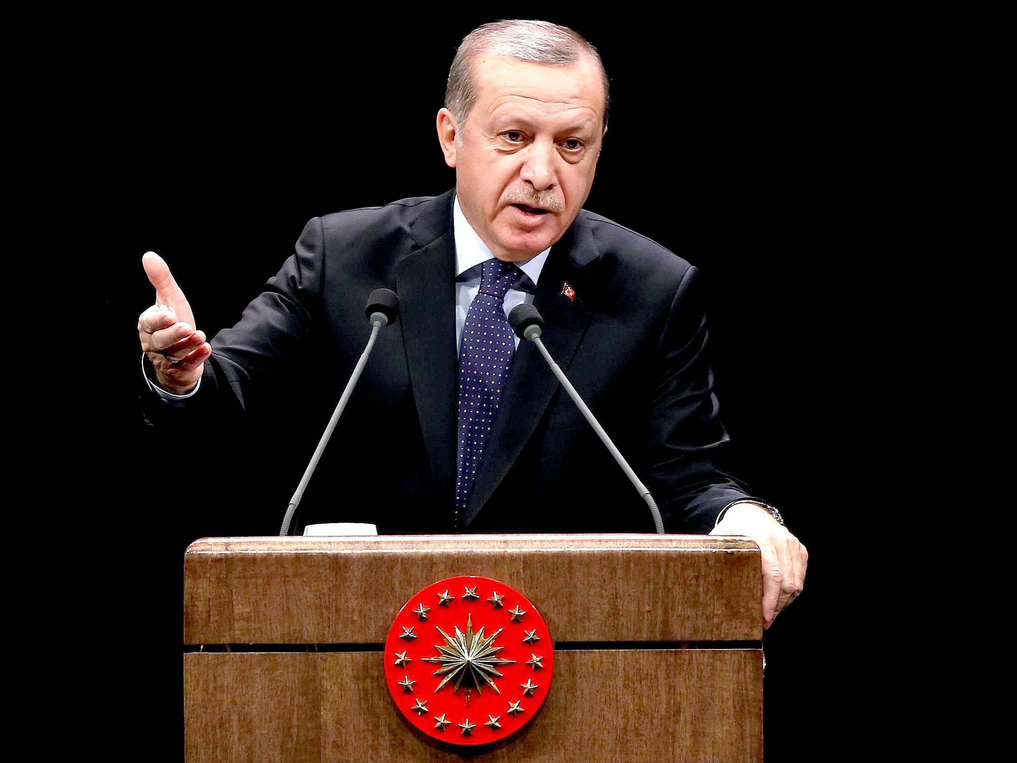 Türkischer Präsident bezeichnet Sturz Assads als Hauptziel Ankaras in Syrien.