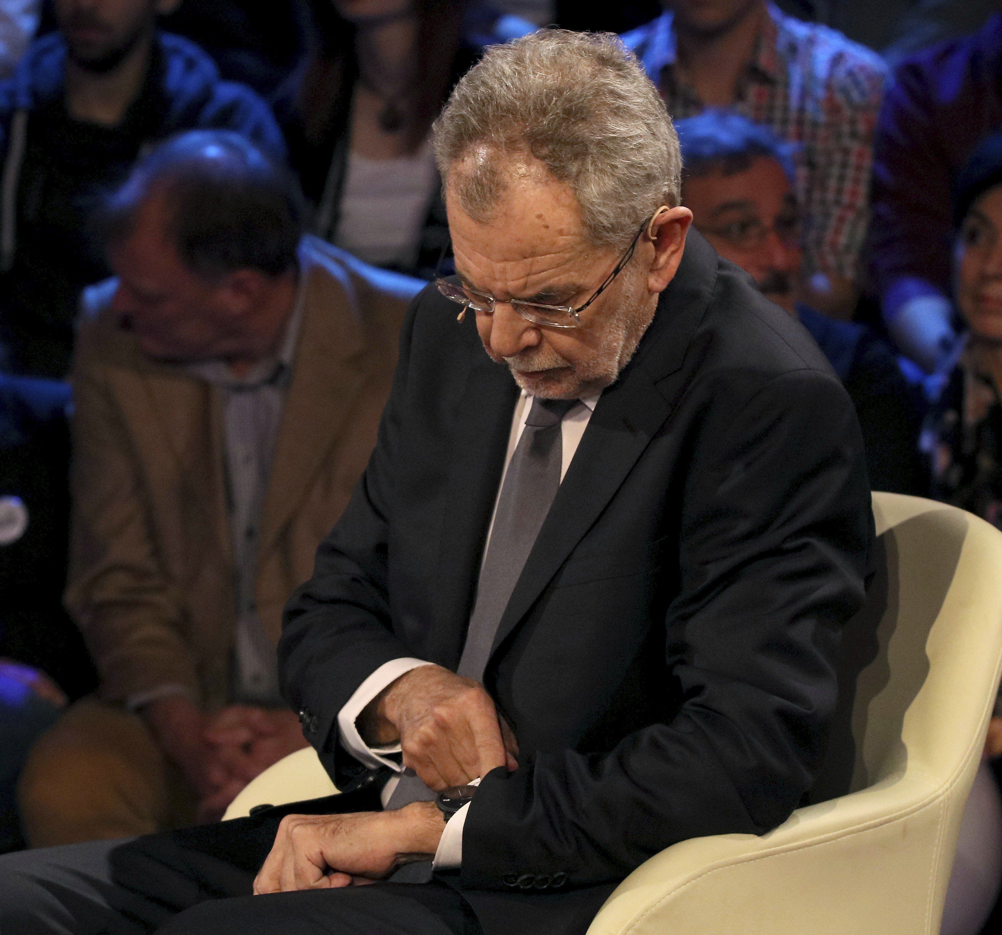 Präsidentschaftskandidat Alexander van der Bellen. Präsidentschaftskandidat Alexander van der Bellen.