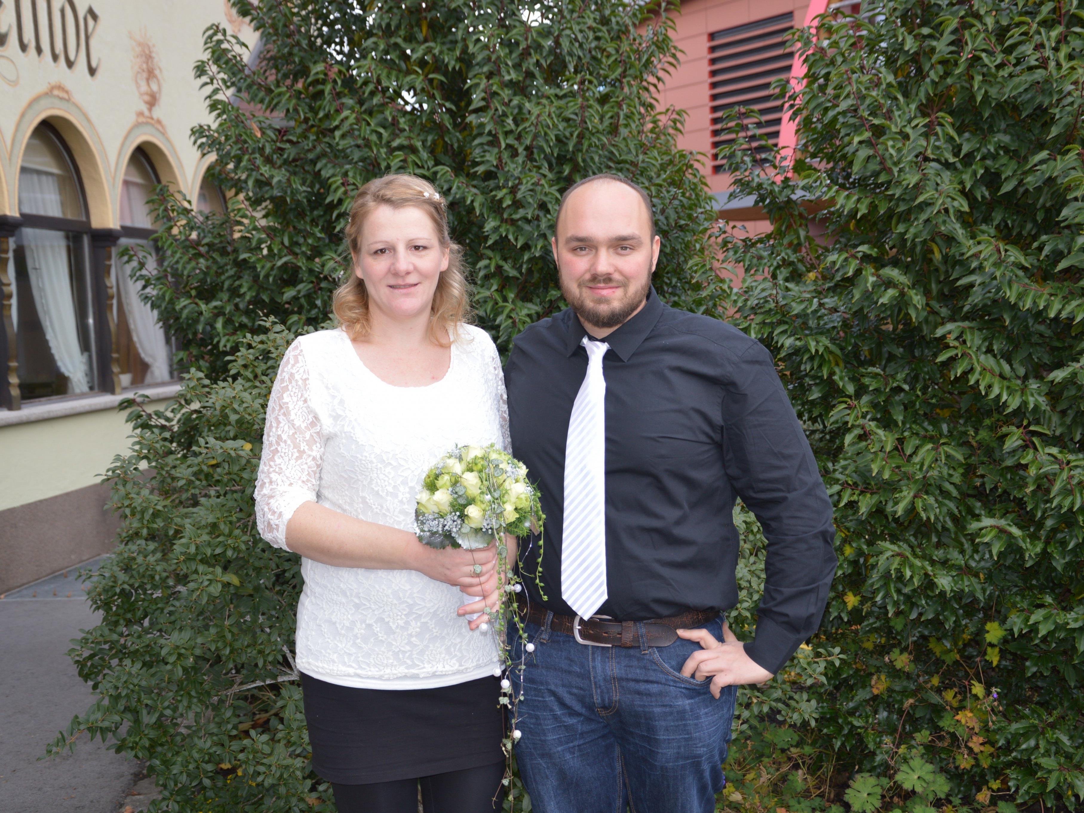 Petra Winkler und Marcel Häfele haben geheiratet
