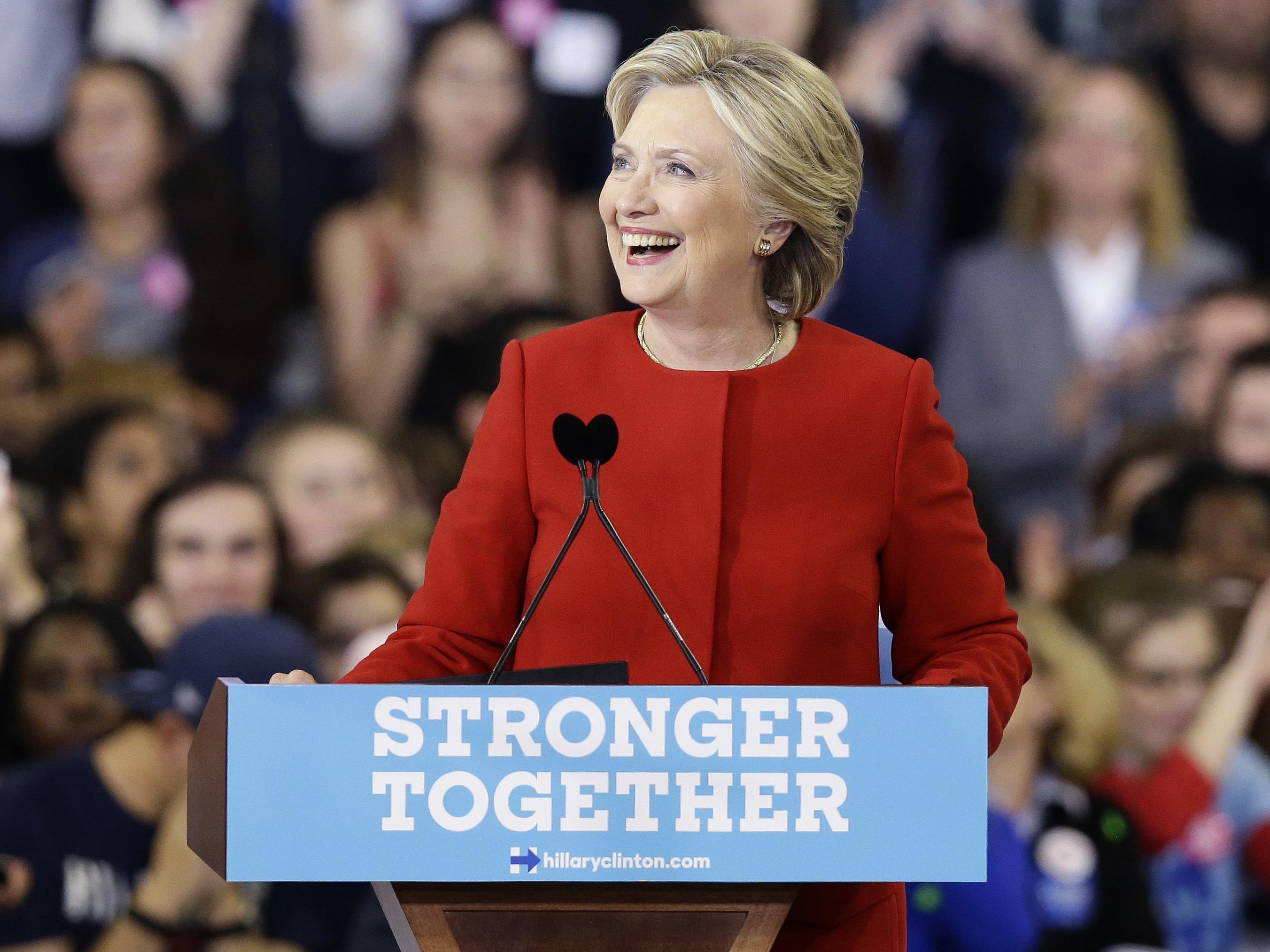 Hillary Clinton konnte den ersten Mini-Wahlsieg einfahren.