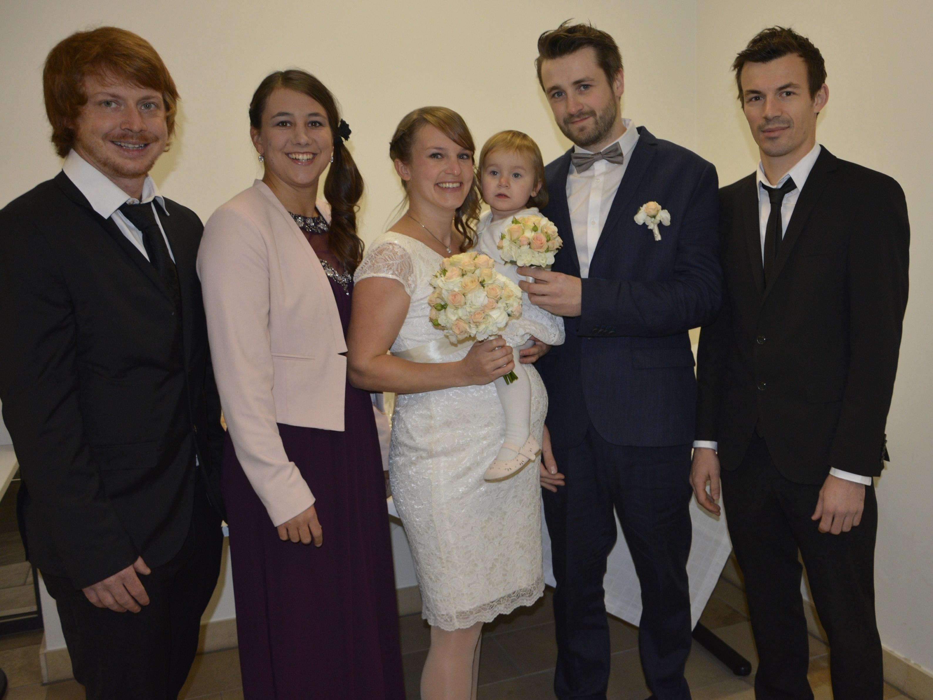 Sonja Feurstein und Michael Greinix feierten Hochzeit.