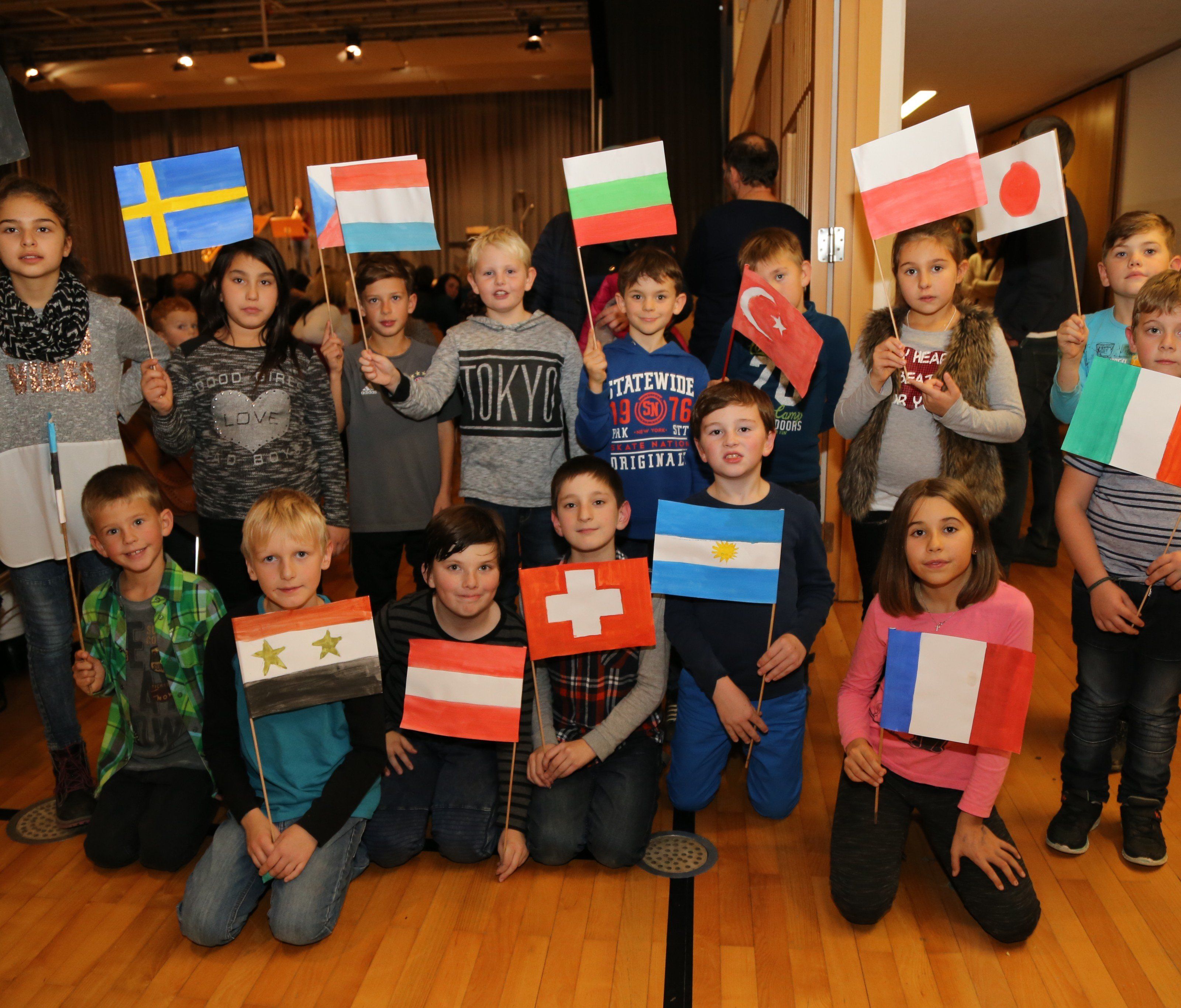 Auch Volksschulkinder waren Teil des Abends.