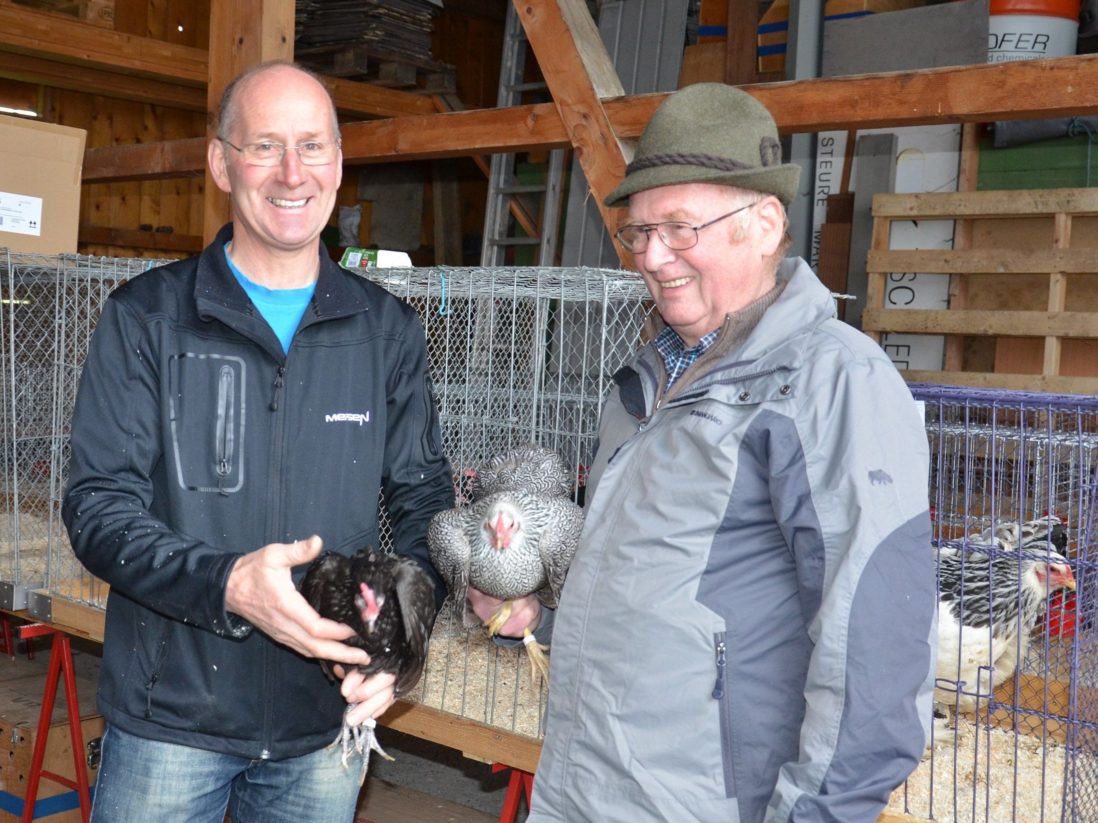 Züchter präsentieren ihre Schönheiten Züchter präsentieren ihre Schönheiten