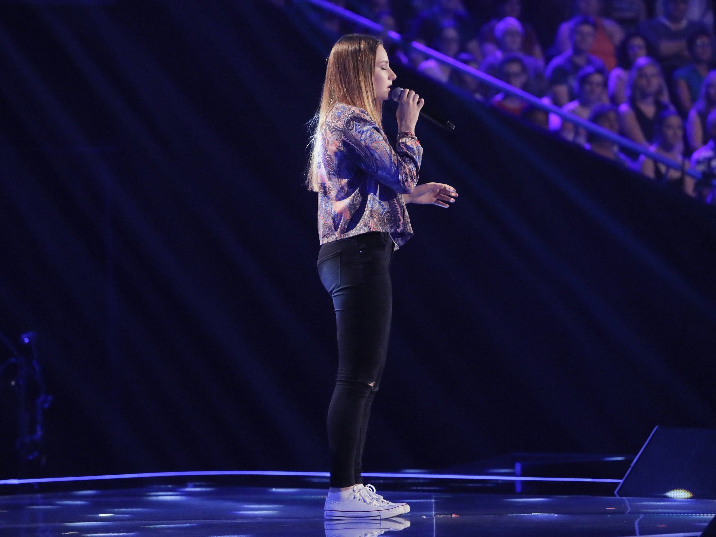 Maja schafft es in die nächste Runde. Maja schafft es in die nächste Runde.