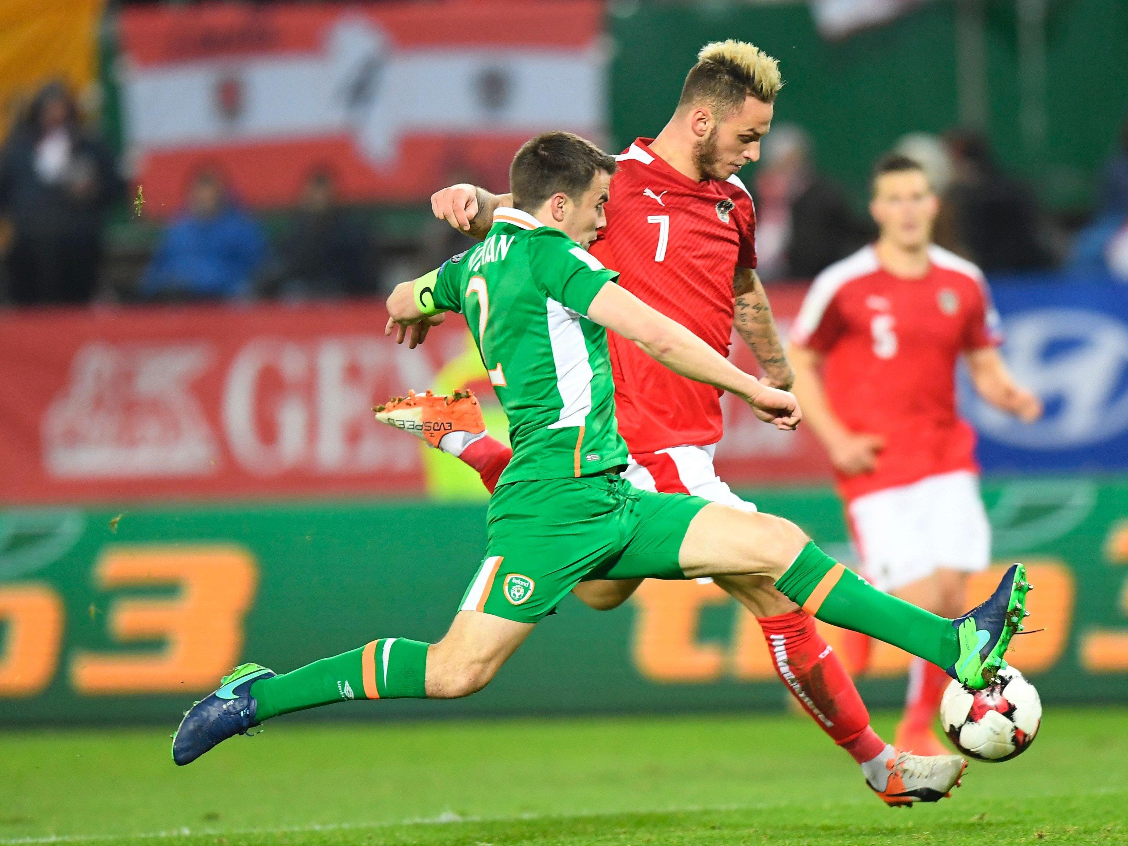 Österreich verliert gegen Irland mit 0:1