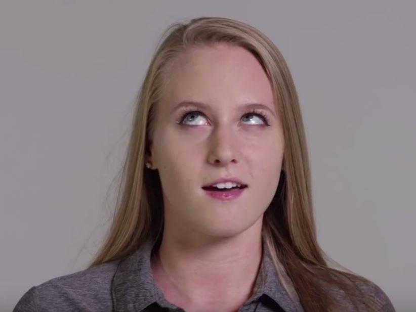 In diesem Video zeigen 100 Leute ihr Orgasmus-Gesicht.