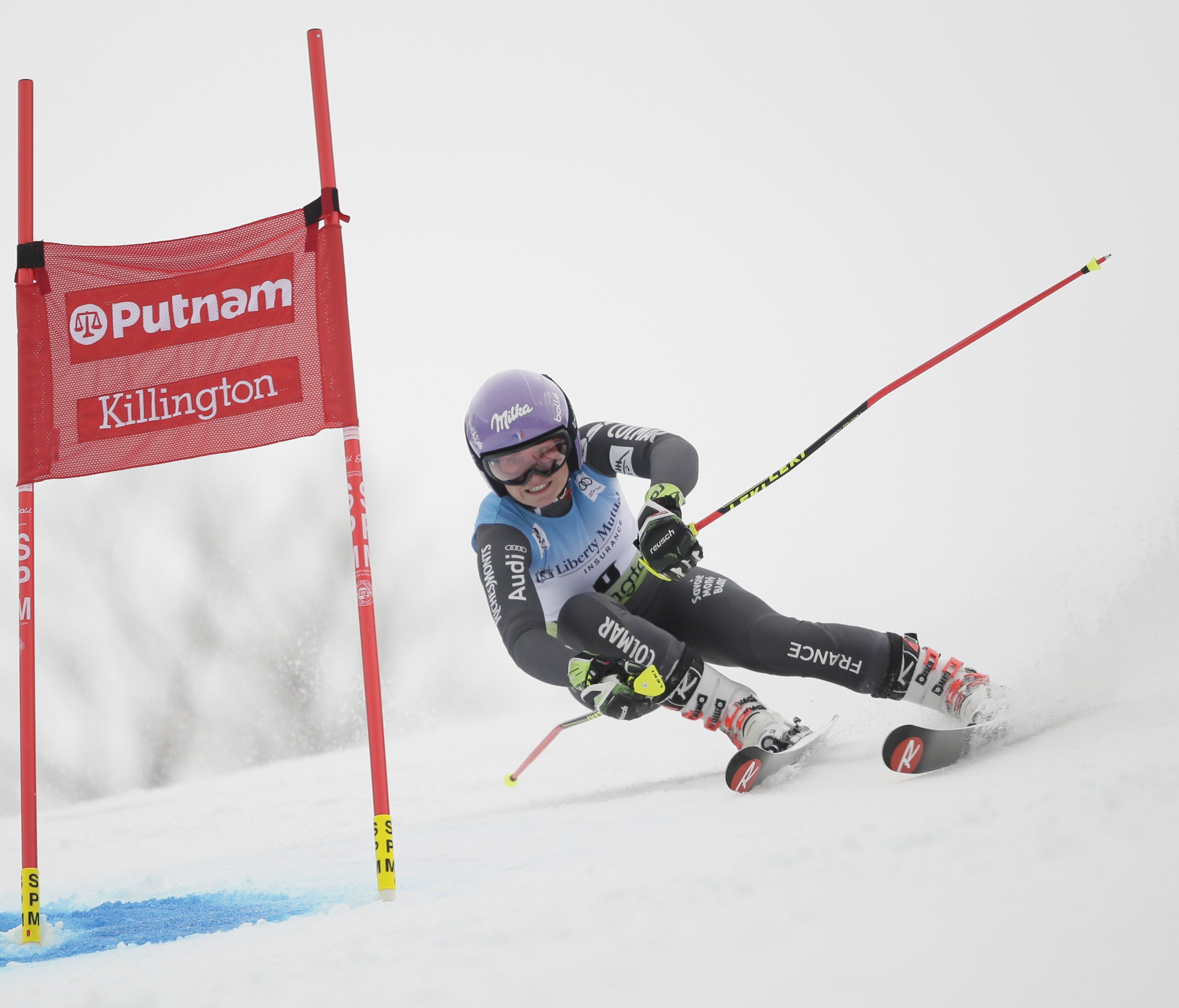 Tessa Worley konnte den Riesentorlauf in Killington (vermont) für sich entscheiden. Tessa Worley konnte den Riesentorlauf in Killington (vermont) für sich entscheiden.