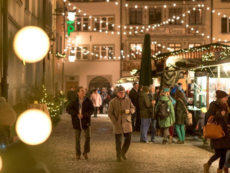Wunderschöner Weihnachtsmarkt in Feldkirch.