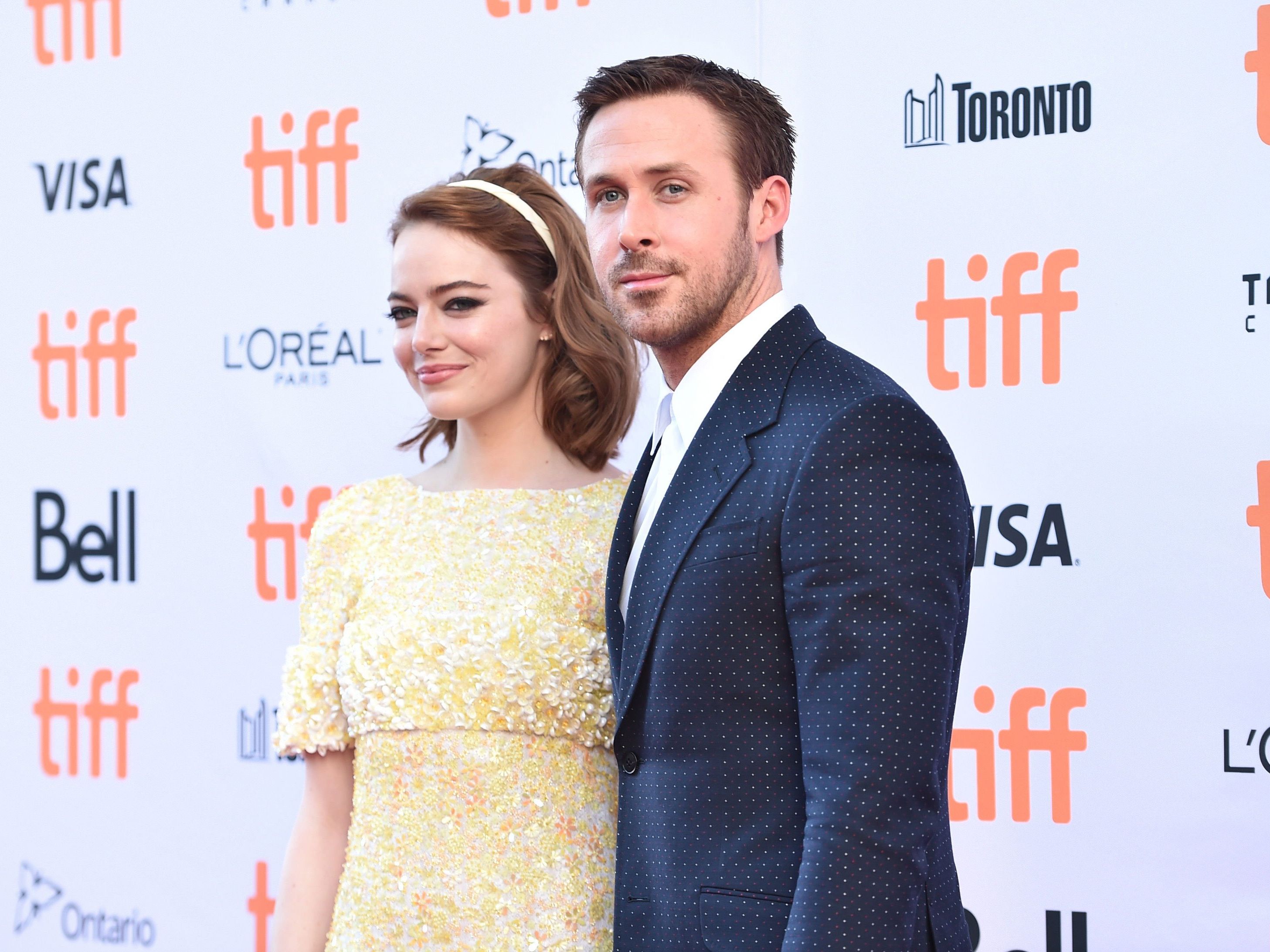 Emma Stone und Ryan Gosling beim Promoten ihres neuen Film "La La Land" Emma Stone und Ryan Gosling beim Promoten ihres neuen Film "La La Land"