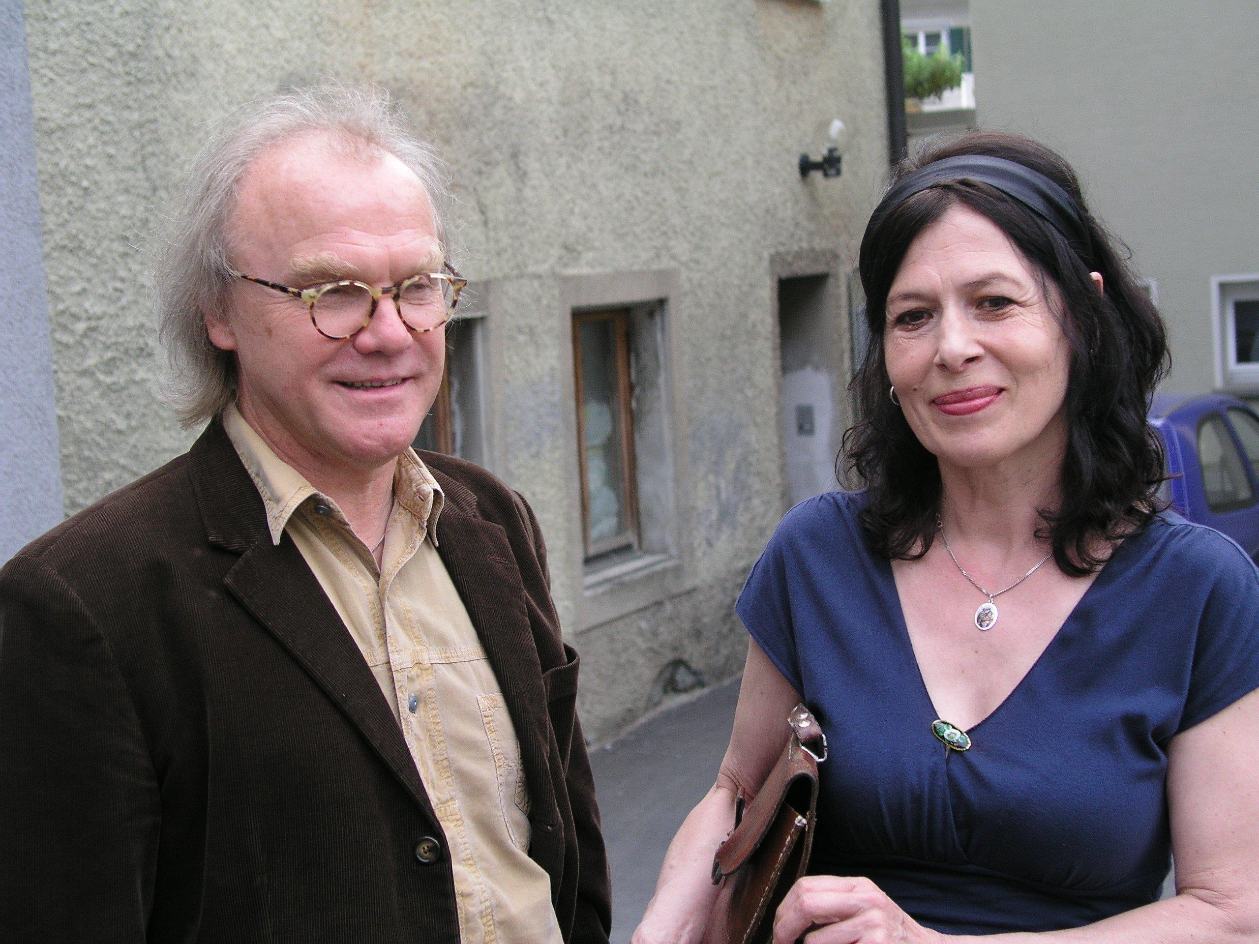 Michael Köhlmeier und Monika Helfer gestalten eine gemeinsame Lesung.