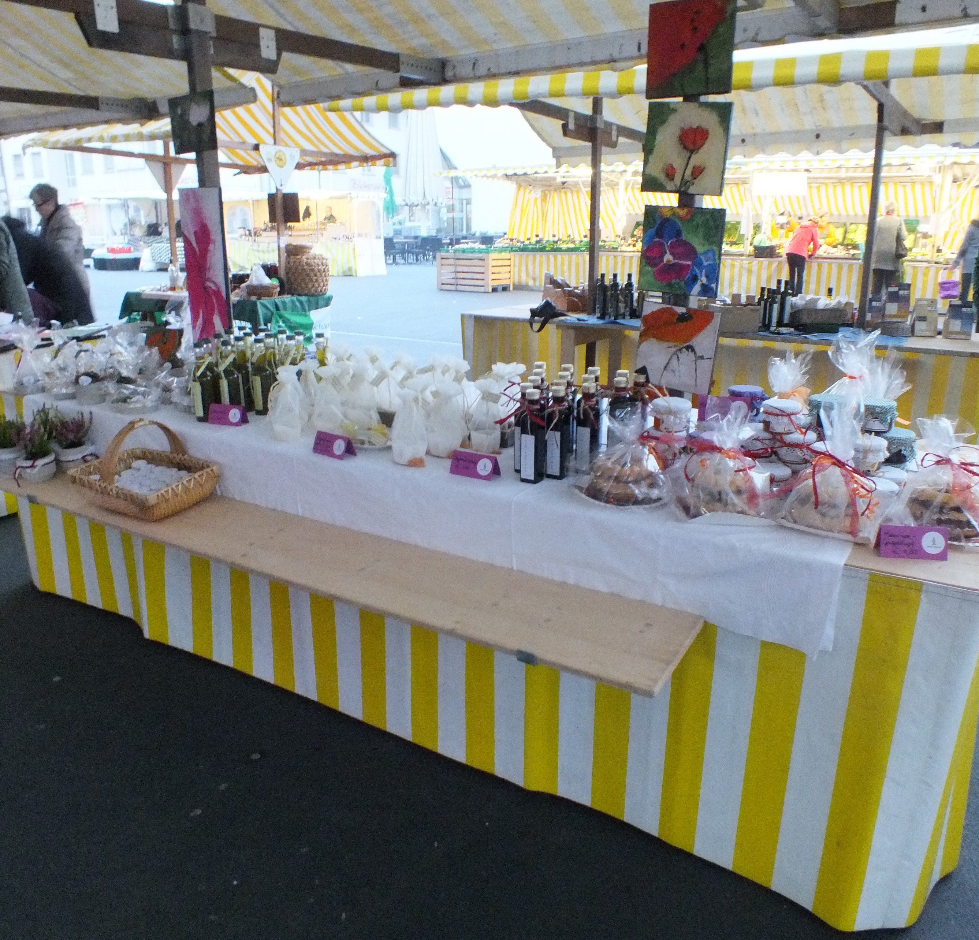 Der MoHi war mit einem Stand am Lustenauer Markt Der MoHi war mit einem Stand am Lustenauer Markt