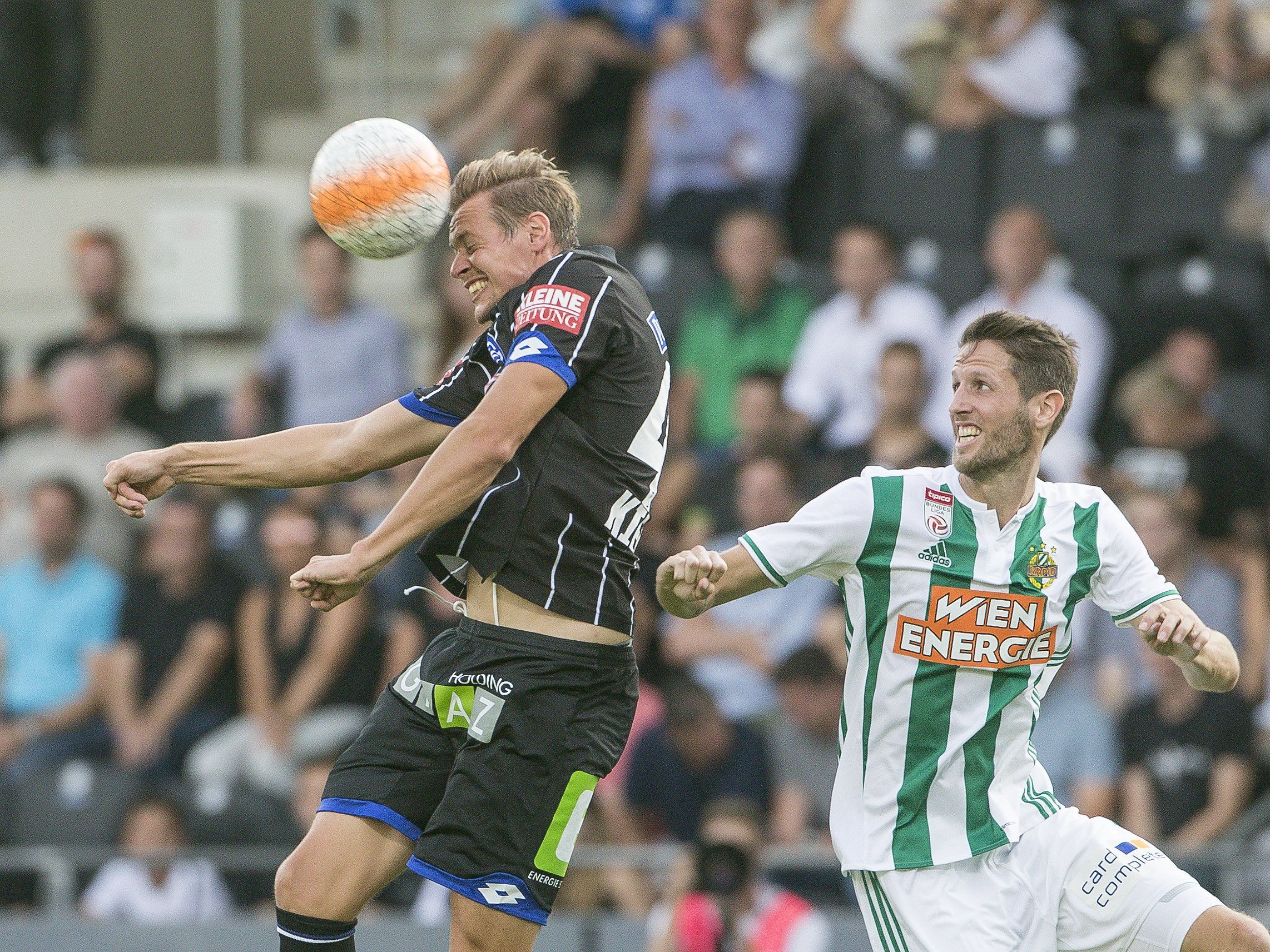 Rapid trifft im Schlager der 16. Bundesligarunde auf Sturm Graz. Rapid trifft im Schlager der 16. Bundesligarunde auf Sturm Graz.