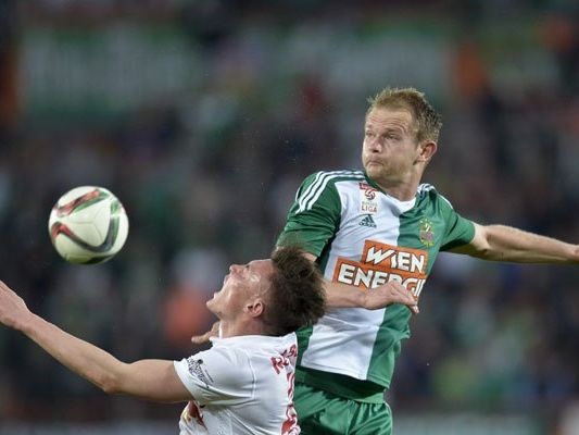 Rapid-Innenverteidiger Sonnleitner (r.) stellte seit Canadi-Amtsantritt "Ruck" fest Rapid-Innenverteidiger Sonnleitner (r.) stellte seit Canadi-Amtsantritt "Ruck" fest