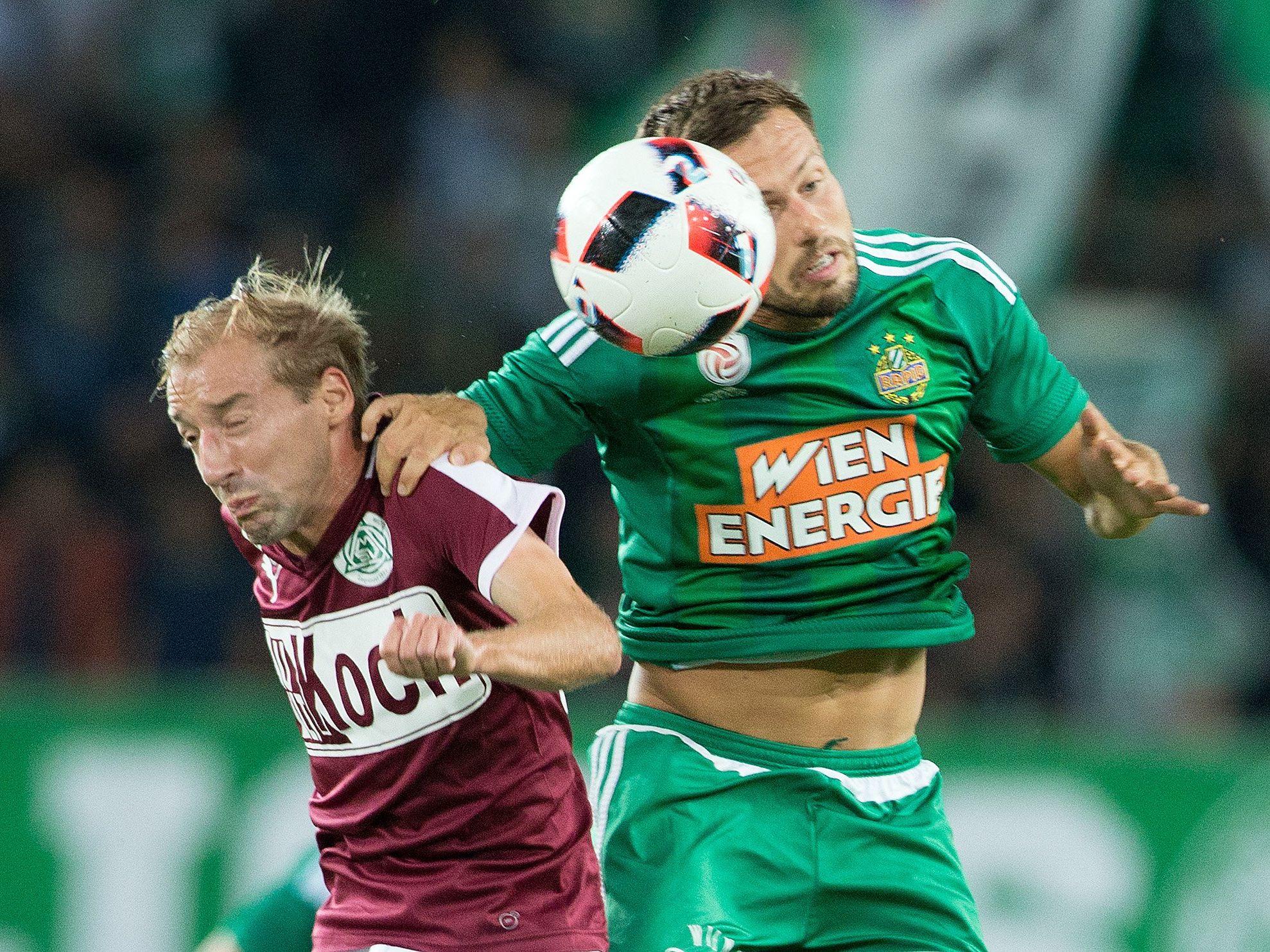 Rapid steht in Mattersburg mit dem Rücken zum Wand. Rapid steht in Mattersburg mit dem Rücken zum Wand.