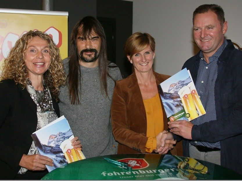 Zusammenarbeit der Brauerei Fohrenburg und Skiverband wurde verlängert Zusammenarbeit der Brauerei Fohrenburg und Skiverband wurde verlängert