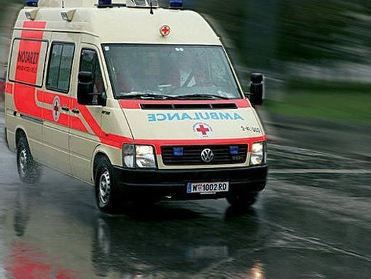 Zwei Unfälle mit Verletzten am Montag in Wien. Zwei Unfälle mit Verletzten am Montag in Wien.