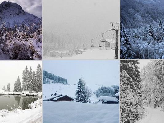 Der erste schnee ist in Vorarlberg auch in tierferen lagen gefallen. Fie Frage: Beleibt es winterlich?