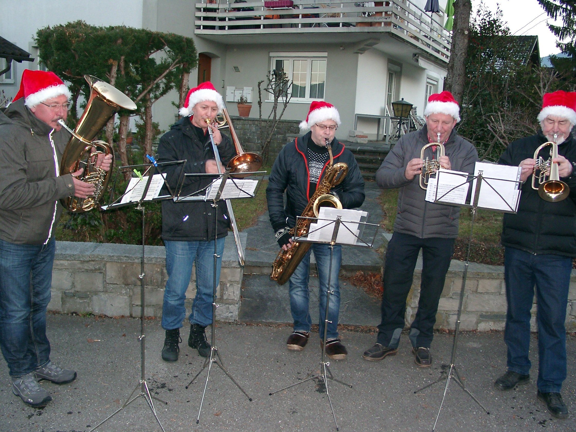 Bürgermusik Rankweil sorgt für weihnachtliche Klänge Bürgermusik Rankweil sorgt für weihnachtliche Klänge