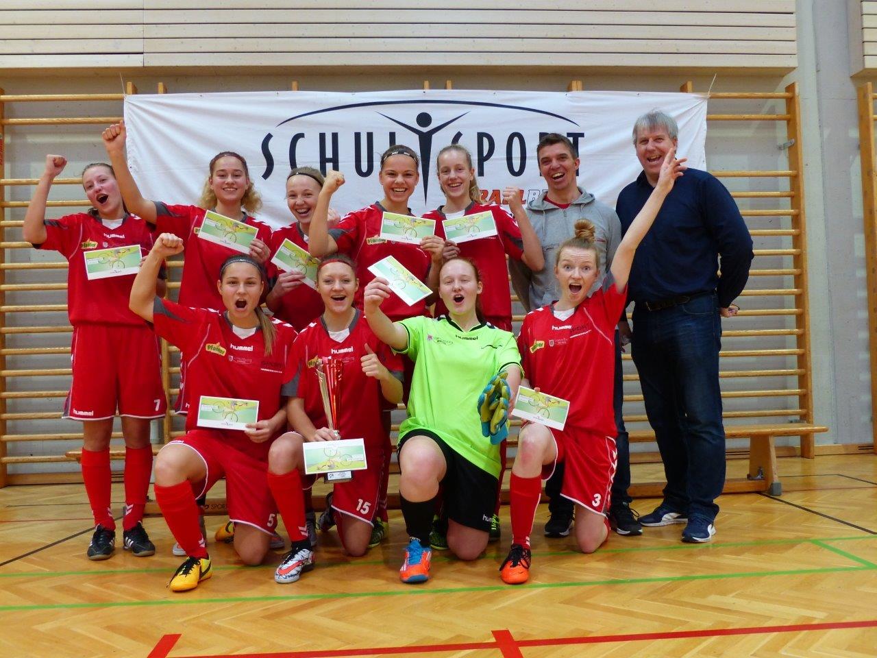 Favoritensieg im Futsal: Sportgymnasium Dornbirn