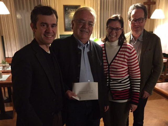 Bürgermeister Martin Summer, Paul Frick, Vize-Bürgermeisterin Katharina Wöß-Krall und Walter Herbholzheimer (v.l.n.r) Bürgermeister Martin Summer, Paul Frick, Vize-Bürgermeisterin Katharina Wöß-Krall und Walter Herbholzheimer (v.l.n.r)