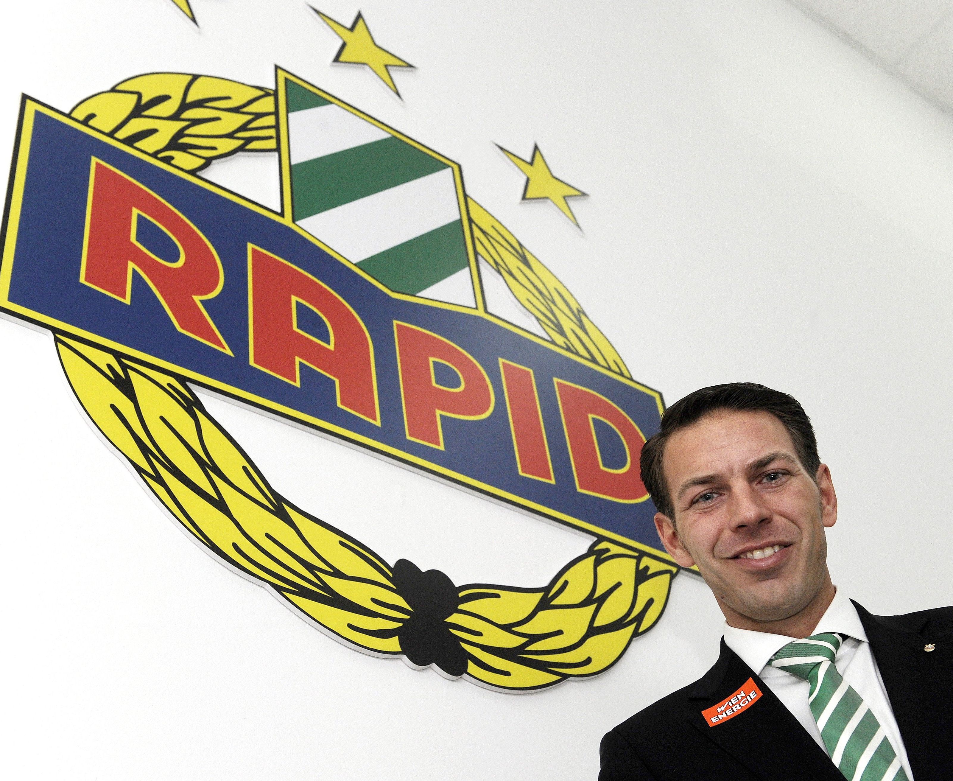 Rapid-Geschäftsführer Christoph Peschek. Rapid-Geschäftsführer Christoph Peschek.