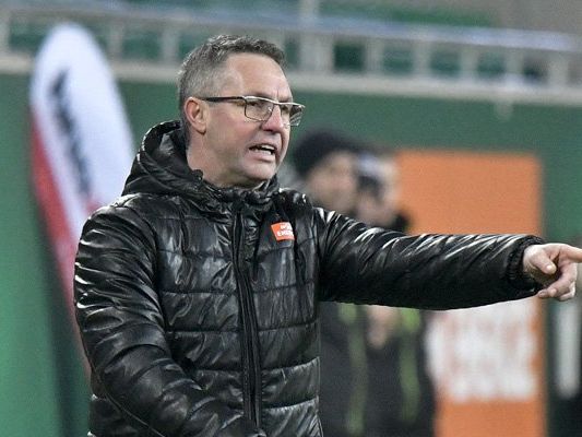 Rapid-Trainer Damir Canadi war zufrieden. Rapid-Trainer Damir Canadi war zufrieden.