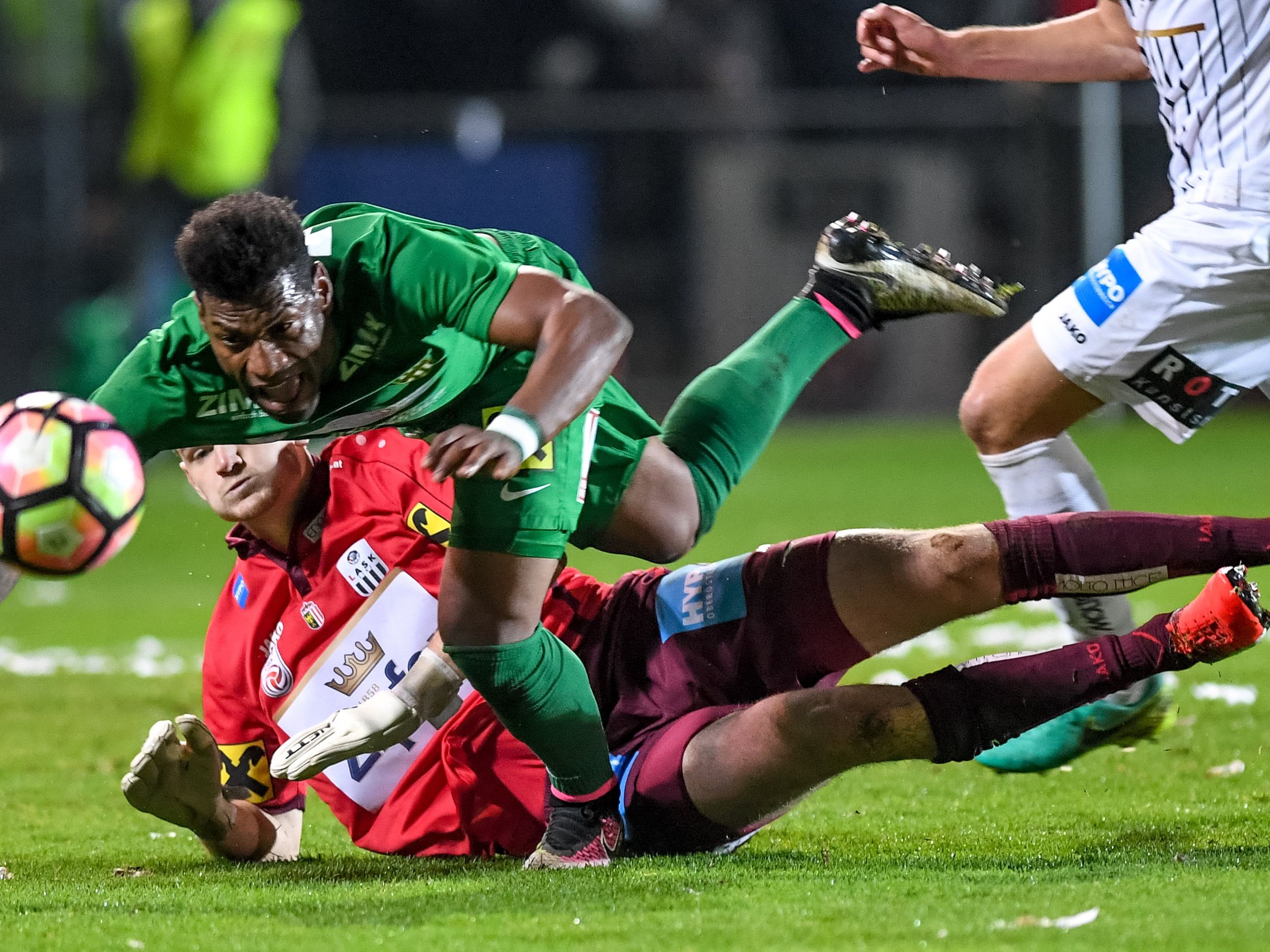 Bittere Niederlage für Lustenau. Bittere Niederlage für Lustenau.