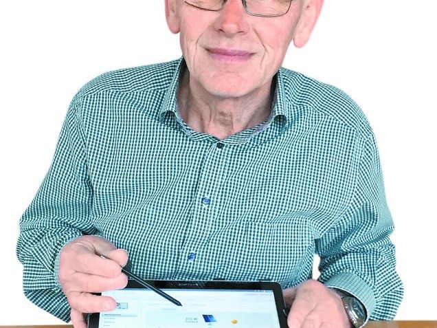 Karl Heinzle (69), Techniker, Solaraktivist, Pensionist aus Zwischenwasser